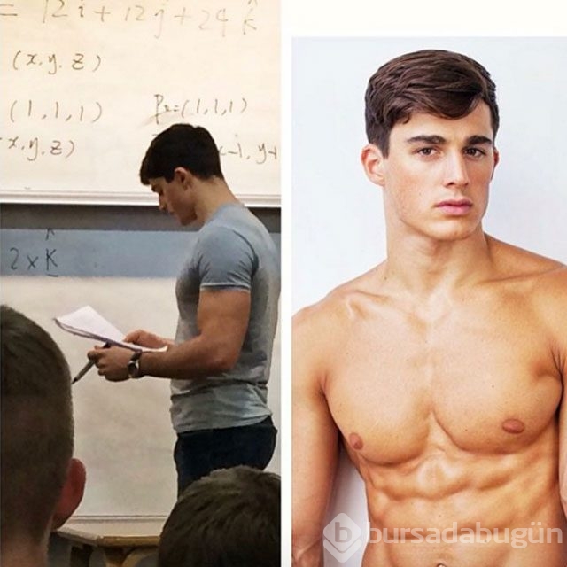 En seksi matematik öğretmeni

