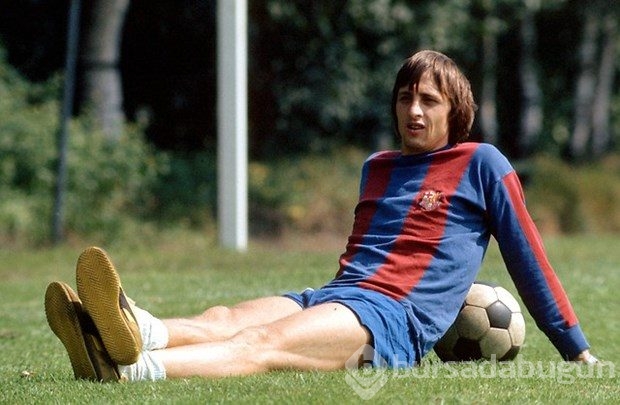 Futbolun efsanesi Cruyff'un hayatından kareler
