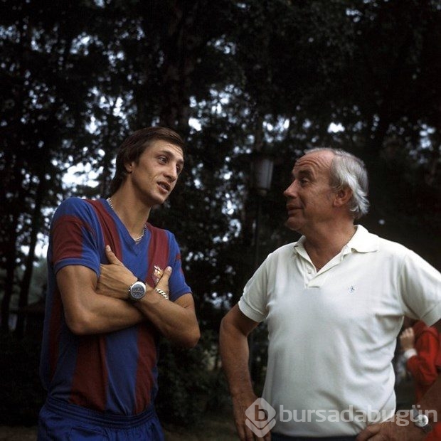 Futbolun efsanesi Cruyff'un hayatından kareler
