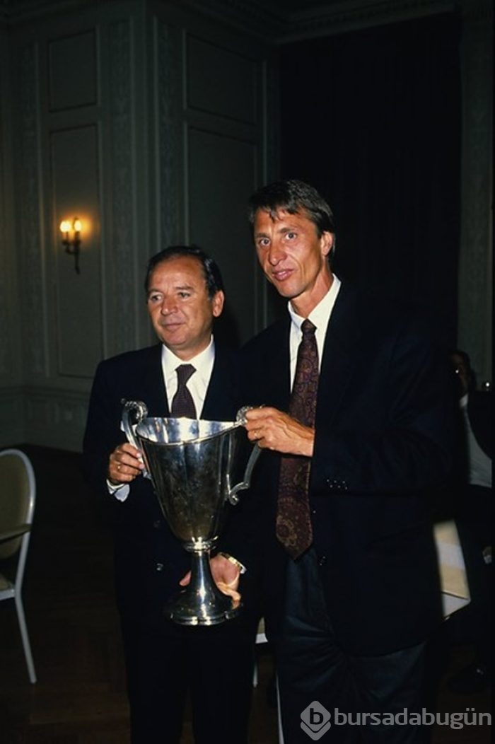 Futbolun efsanesi Cruyff'un hayatından kareler
