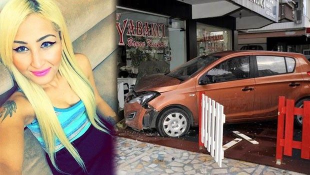 Otomobili tartıştığı sevgilisinin üzerine sürünce...