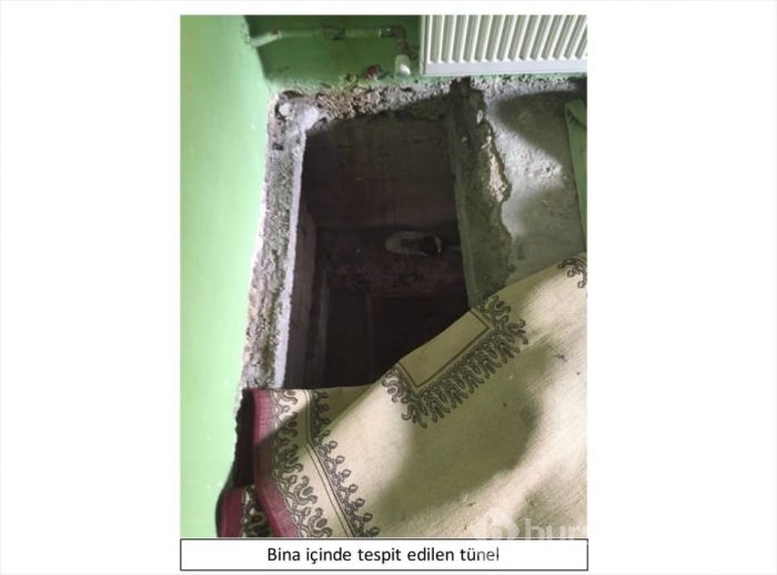 Teröristler evlerin girişini böyle tuzaklamış!