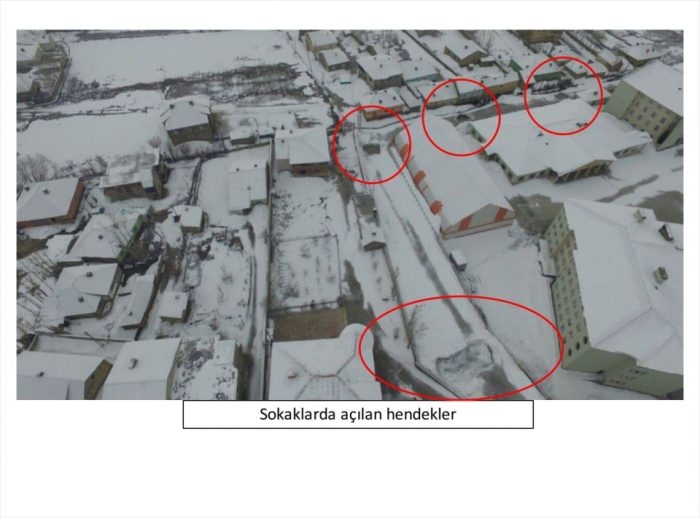 Teröristler evlerin girişini böyle tuzaklamış!