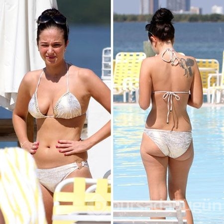 Tulisa, Dubai tatilindeki görüntüleriyle nefesleri kesti!