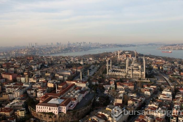 Gökyüzünden İstanbul fotoğrafları