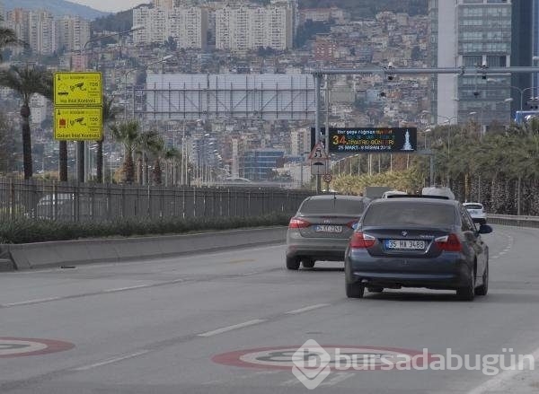 Hız koridoruna giren yandı!