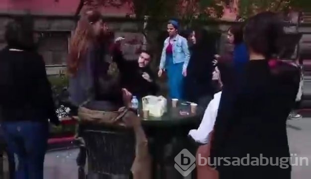 Üniversitede taciz ve tehdit dayağı!