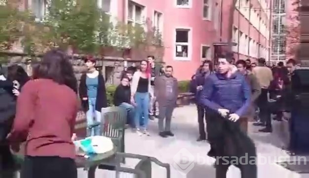 Üniversitede taciz ve tehdit dayağı!