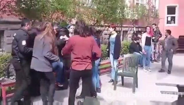 Üniversitede taciz ve tehdit dayağı!