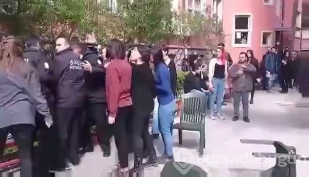 Üniversitede taciz ve tehdit dayağı!