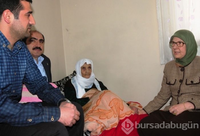 110 yaşında göç yollarında