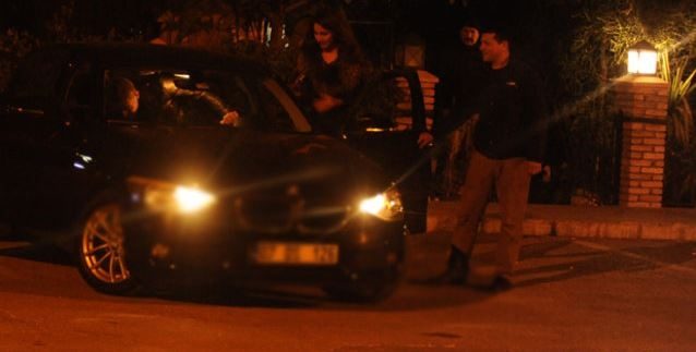 Caner Erkin sevgilisiyle yakalandı