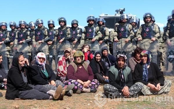 O bölgeye giriş ve çıkışlar yasaklandı!