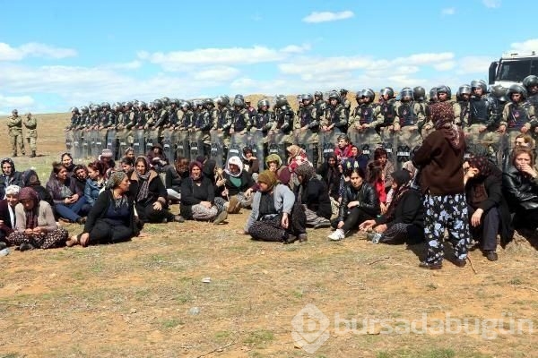 O bölgeye giriş ve çıkışlar yasaklandı!