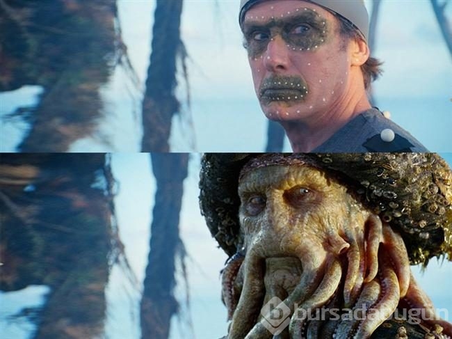 Öncesini sonrasını gösteren 22 efektli sahne