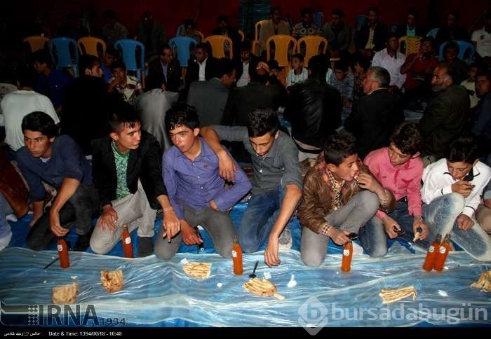 İran'da Kürt düğünü