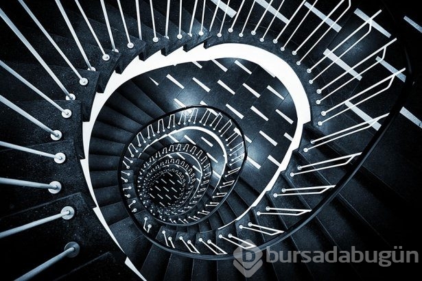Baş döndüren ilginç merdivenler