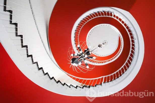 Baş döndüren ilginç merdivenler