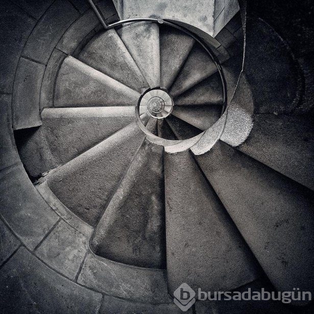 Baş döndüren ilginç merdivenler