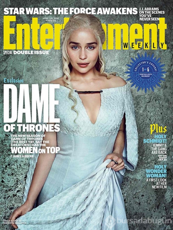 Game of Thrones kadınları kapak oldu
