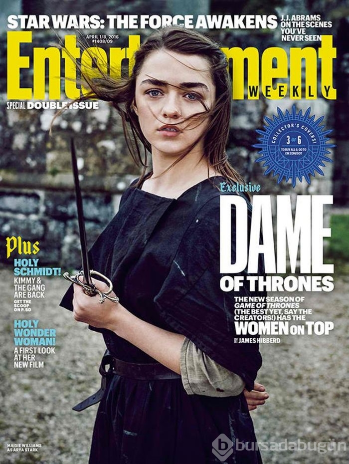 Game of Thrones kadınları kapak oldu