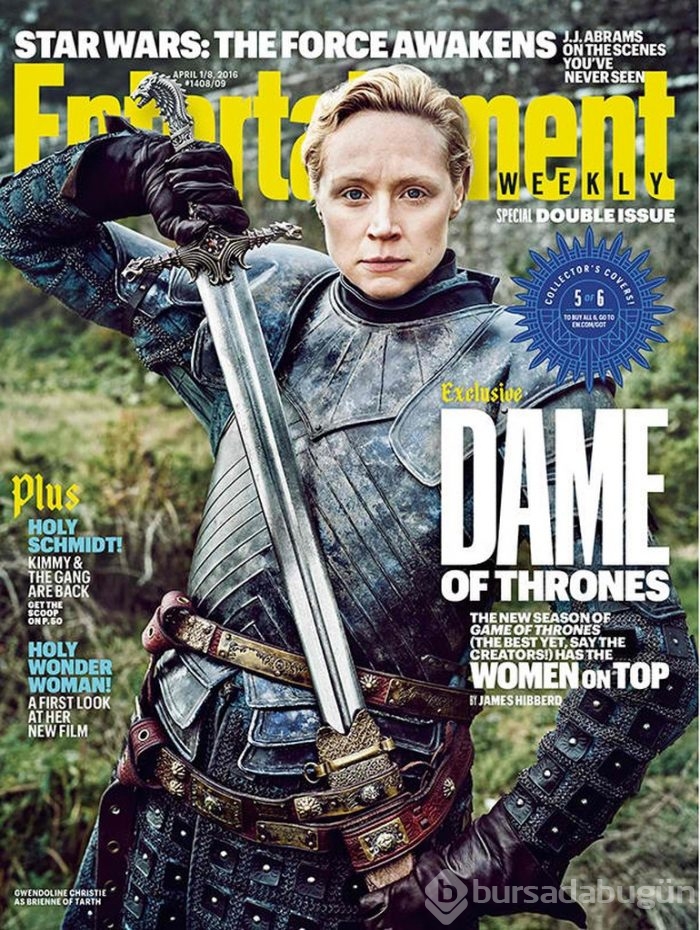 Game of Thrones kadınları kapak oldu
