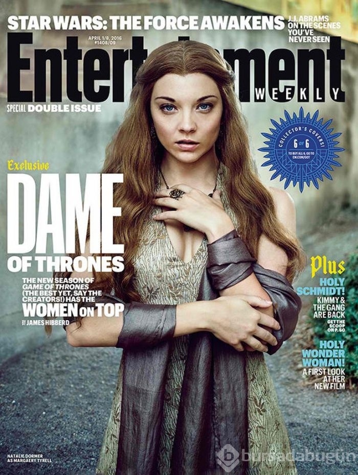 Game of Thrones kadınları kapak oldu