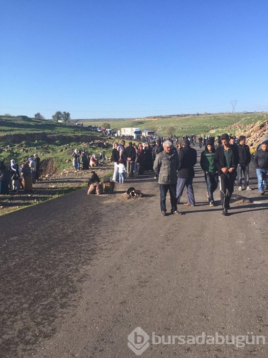 İdil'de evini terk edenler geri dönmeye başladı!	
