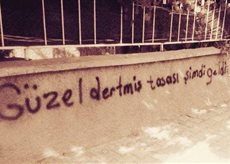 Romanlardan daha etkili ilginç duvar yazıları