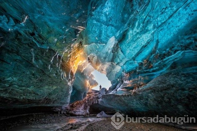 &#8203;15 fotoğrafla İzlanda'nın muhteşem buz mağaraları
