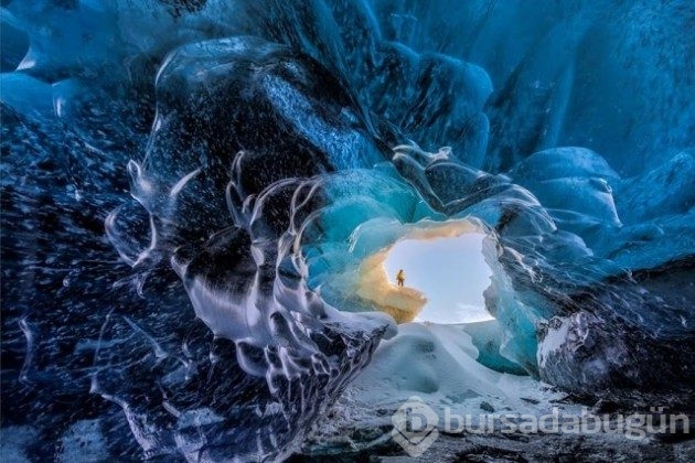 &#8203;15 fotoğrafla İzlanda'nın muhteşem buz mağaraları
