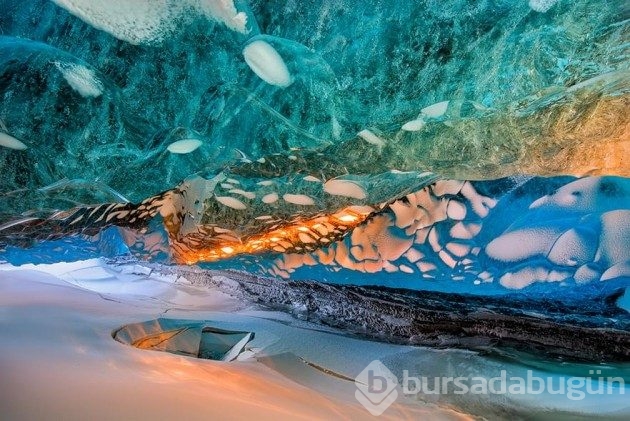 &#8203;15 fotoğrafla İzlanda'nın muhteşem buz mağaraları
