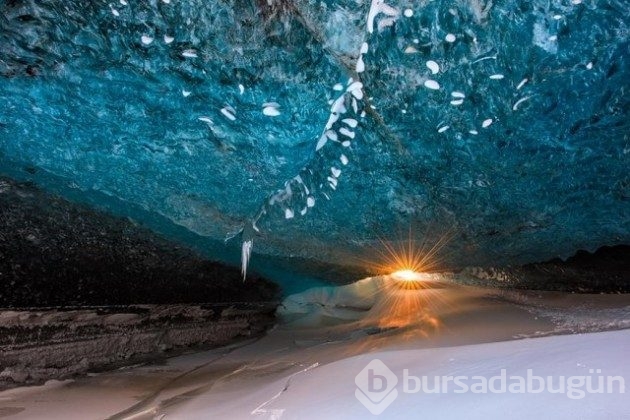 &#8203;15 fotoğrafla İzlanda'nın muhteşem buz mağaraları
