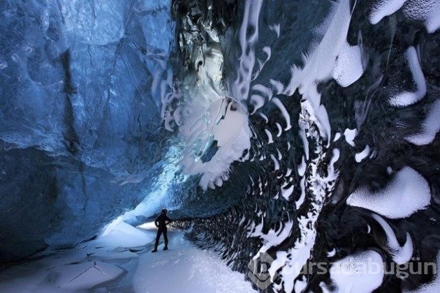 &#8203;15 fotoğrafla İzlanda'nın muhteşem buz mağaraları
