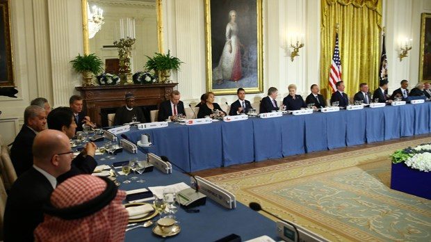 Dünya liderleri Beyaz Saray'da
