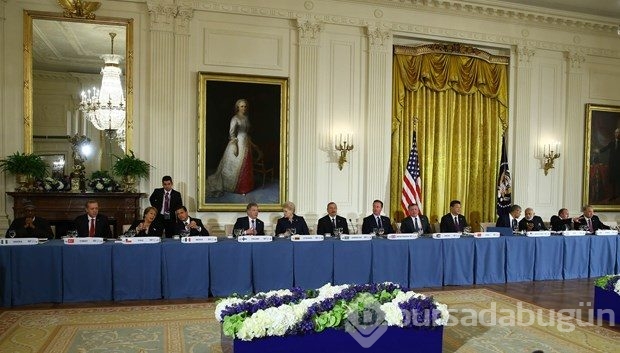 Dünya liderleri Beyaz Saray'da
