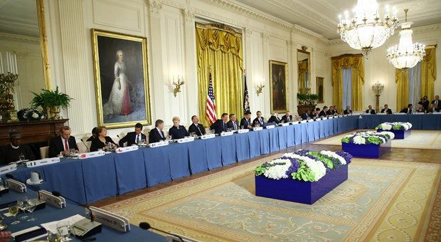 Dünya liderleri Beyaz Saray'da
