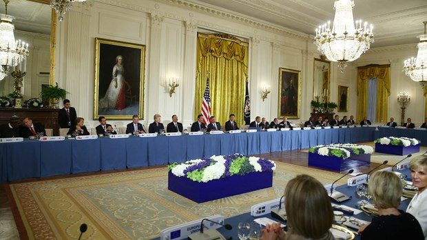 Dünya liderleri Beyaz Saray'da
