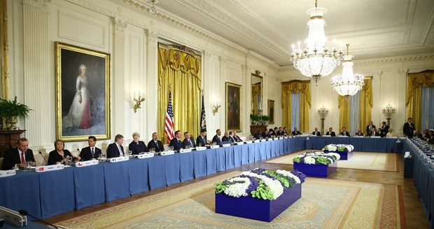 Dünya liderleri Beyaz Saray'da
