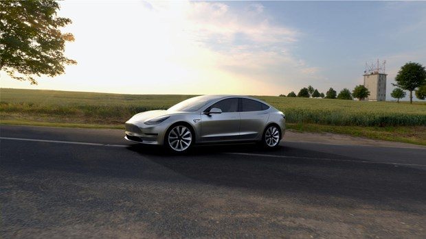 Tesla Model 3 görücüye çıktı
