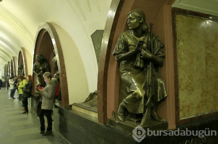 Moskova'nın metrelerce altındaki saray	
