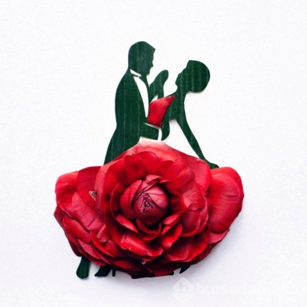&#8203;20 fotoğrafla yiyeceklerden yapılmış sanat eserleri
