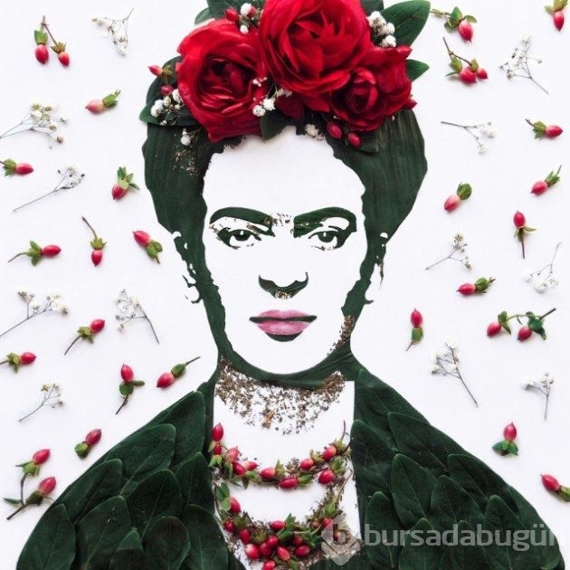 &#8203;20 fotoğrafla yiyeceklerden yapılmış sanat eserleri
