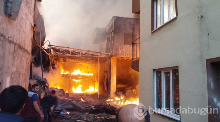 Bursa'da büyük yangın!