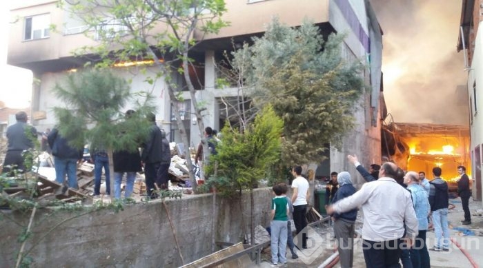 Bursa'da büyük yangın!