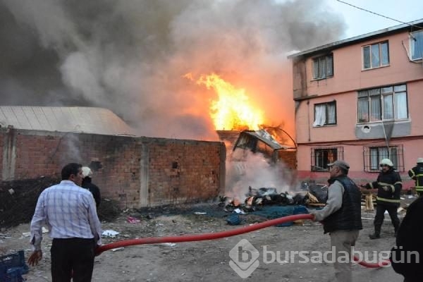 Bursa'da büyük yangın!