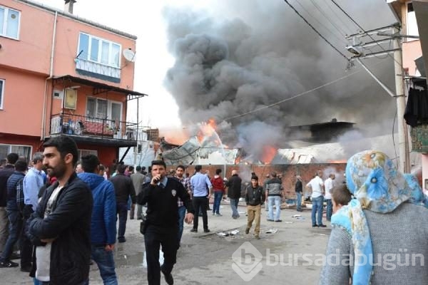 Bursa'da büyük yangın!
