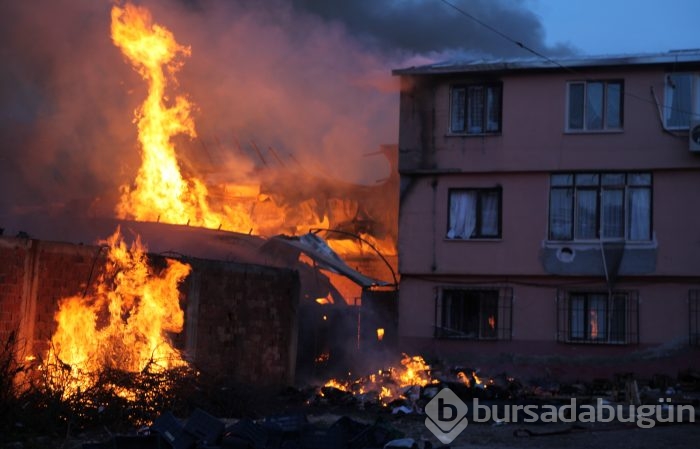 Bursa'da büyük yangın!