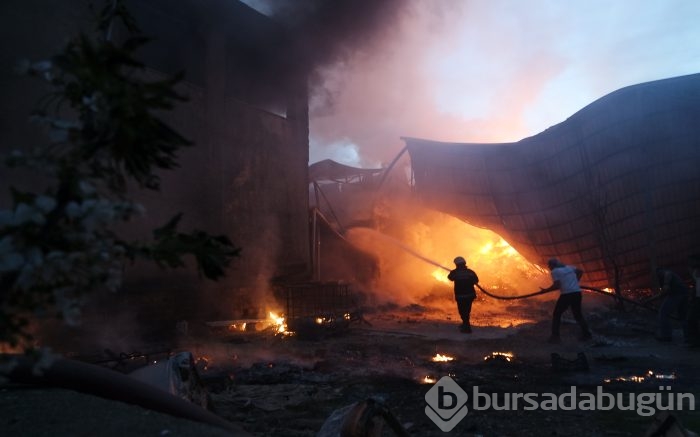 Bursa'da büyük yangın!