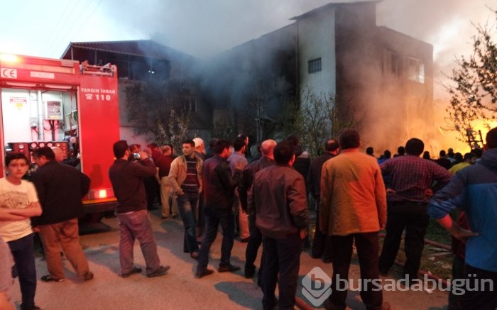 Bursa'da büyük yangın!